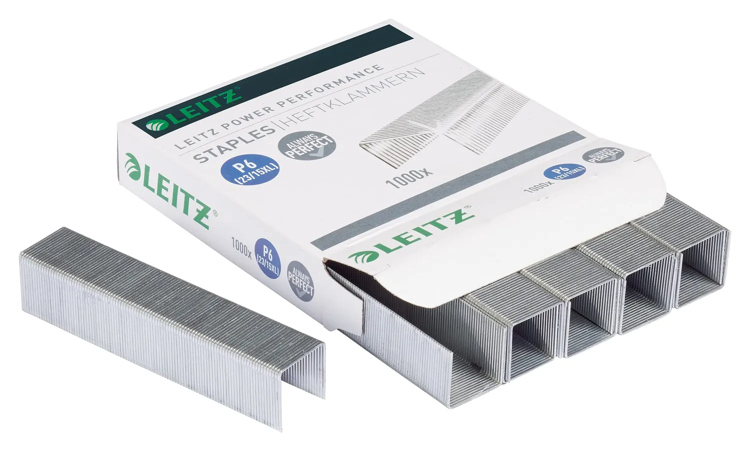 Leitz Power Performance P6 punti 23/15XL 1000 pz alta capacità