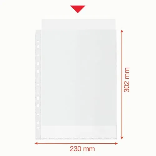 Esselte Office 628214 Buste Perforate A4 20 pz Antiriflesso