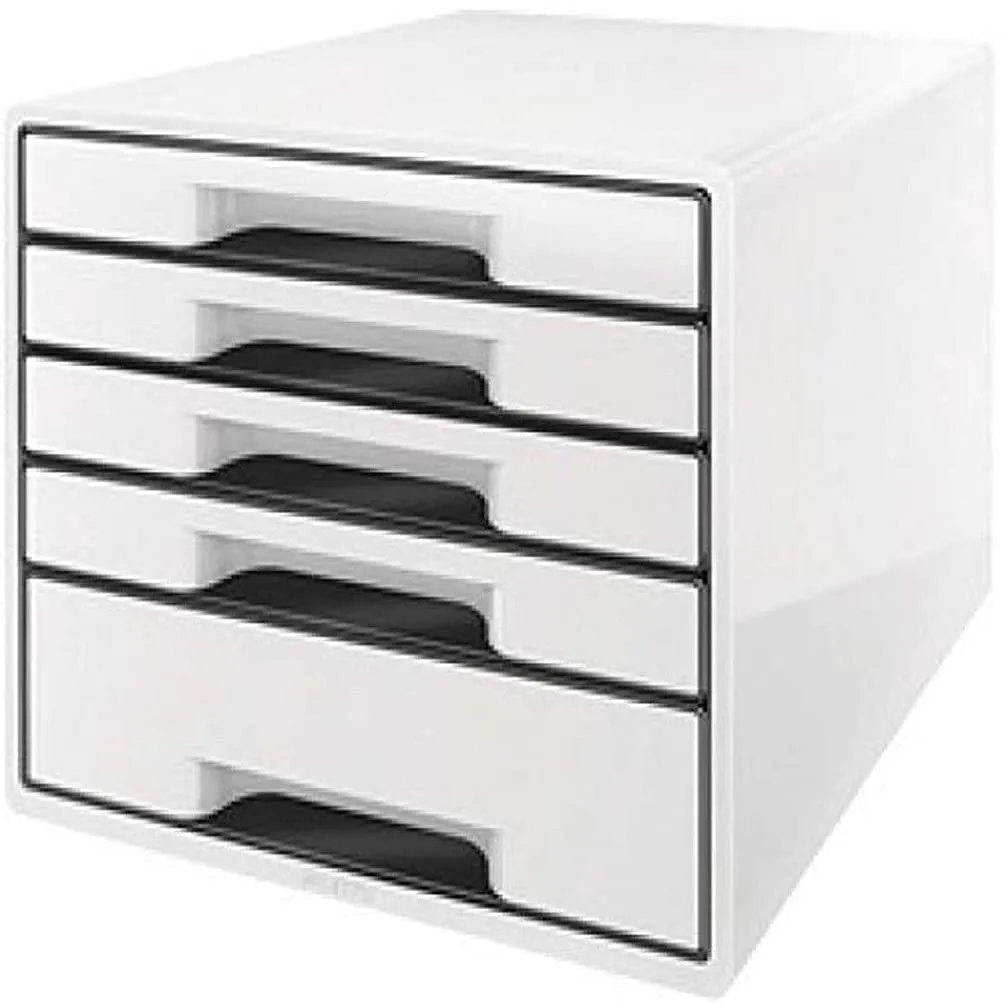 Leitz Plus Organizer Cassetti Trasparente 4 Scomparti