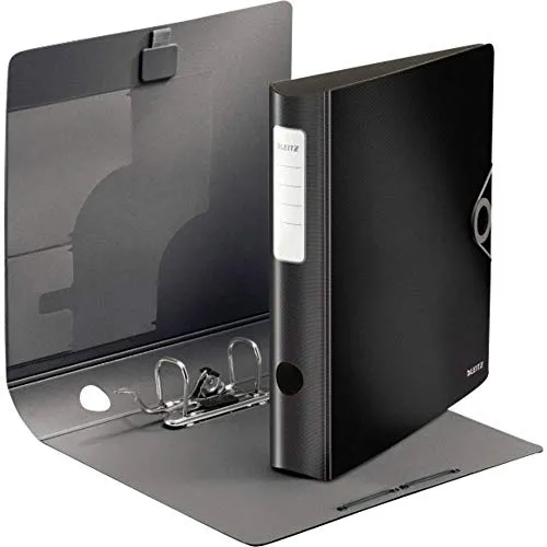 Leitz Active Solid 10481095 Raccoglitore a Leva A4 65 mm Nero 350 fogli