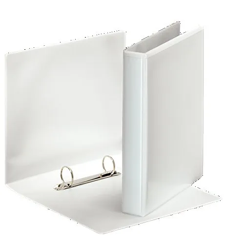 Esselte Panorama raccoglitore A5 2 anelli 25 mm bianco singolo