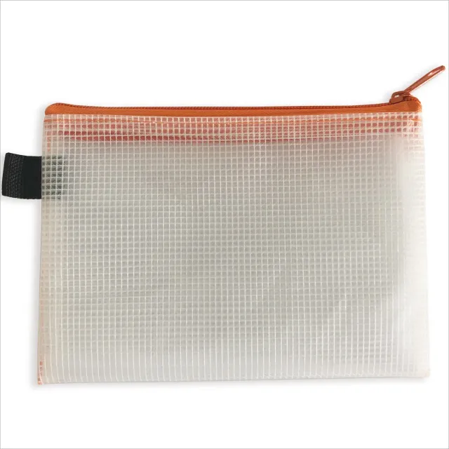 ACROPAQ Buste Portadocumenti Zip 13x19cm 5 pezzi Arancioni