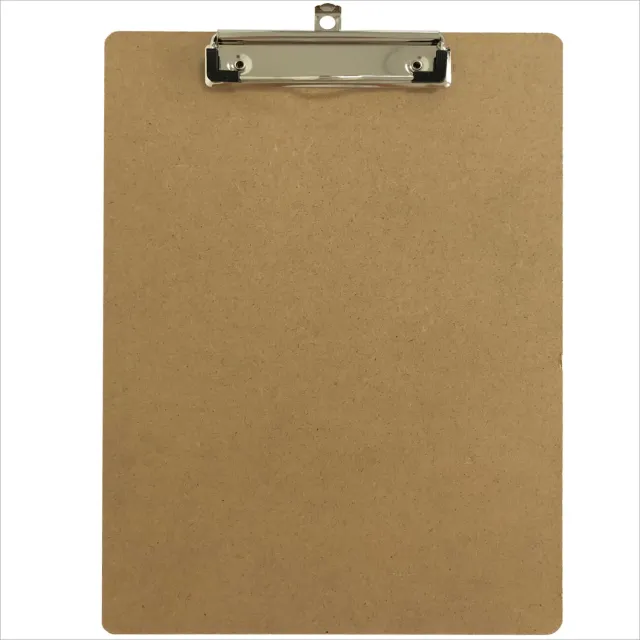 ACROPAQ Portablocco A4 Legno MDF Clipboard Leggero