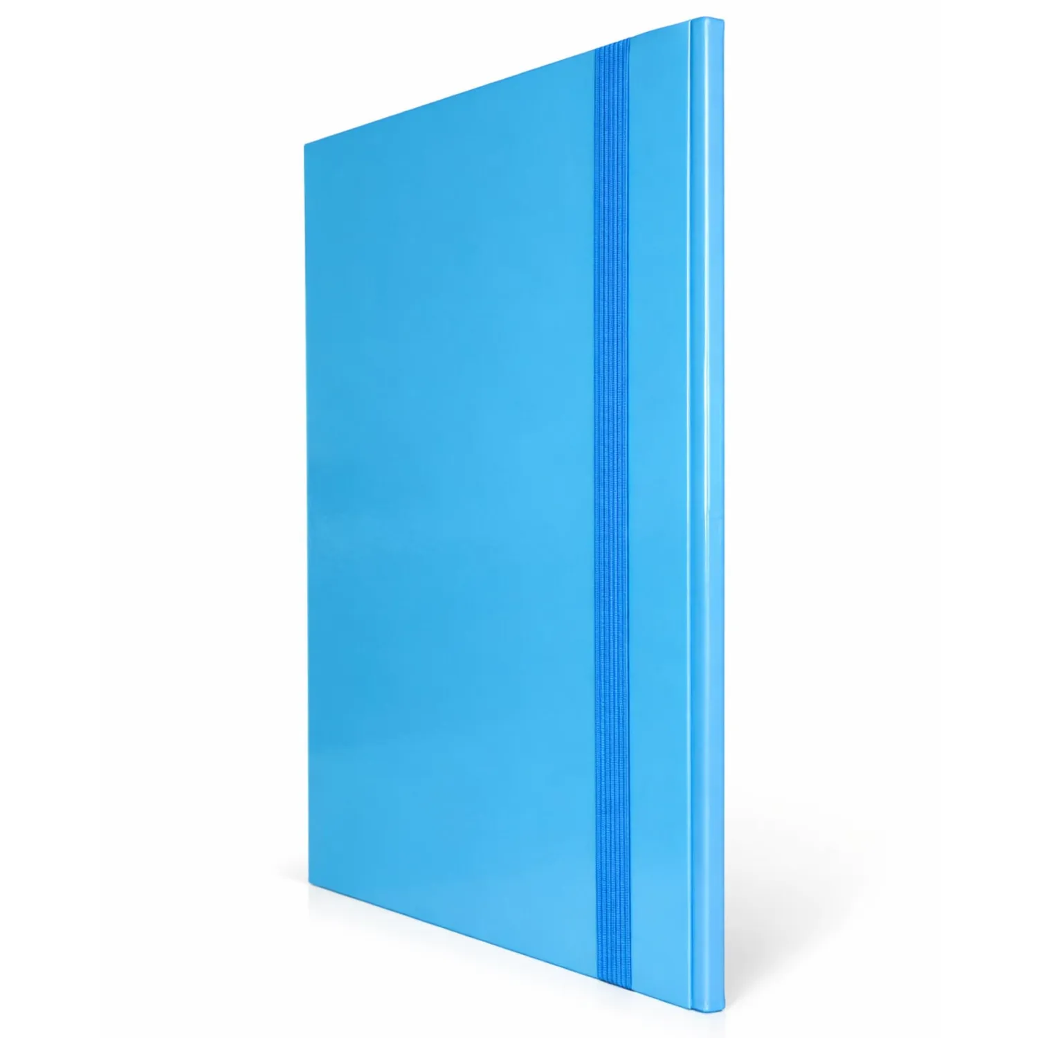 Euro-Cart Classic cartellina portadocumenti elastico blu dorso 10 cm