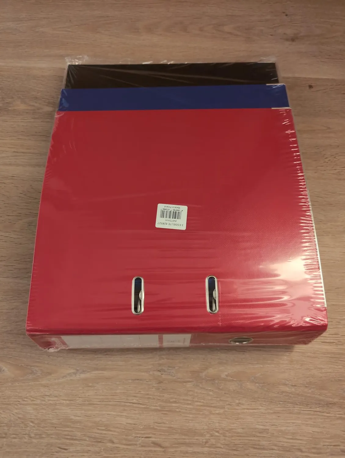 Esselte D75 Essentials Raccoglitori A4 Assortiti 3 Pezzi 500 Fogli