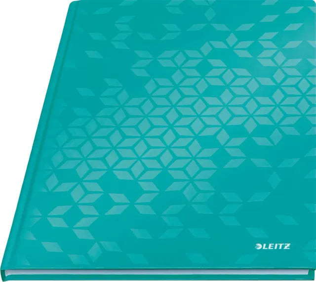 Leitz WOW 46261251 quaderno A4 quadretti acquamarina 80 fogli