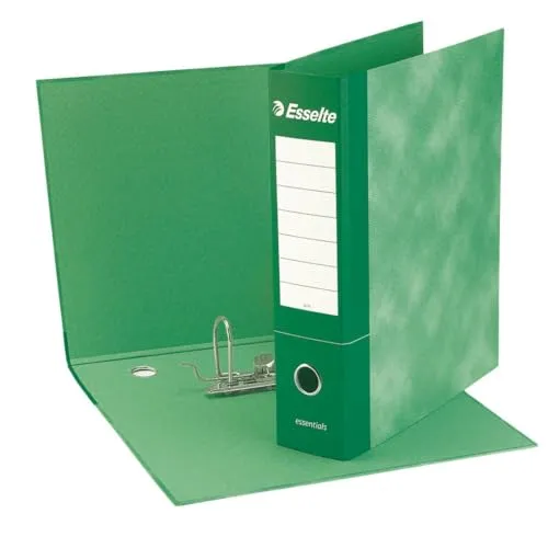 Esselte Essentials registratore 23x33 verde dorso 5 cm