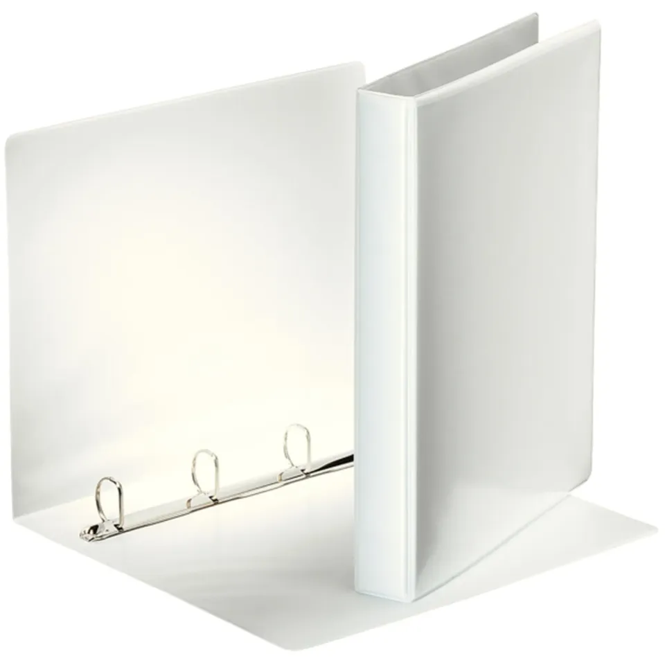 Esselte Essentials Panorama raccoglitore 4 anelli bianco 4.4 cm