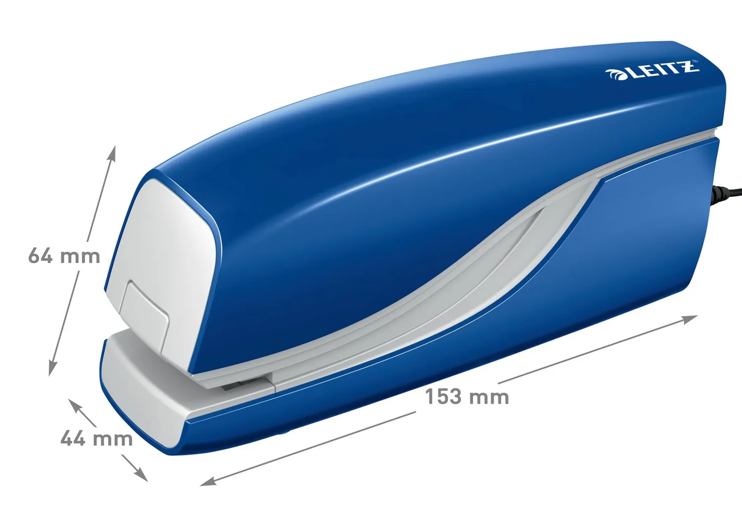 Leitz Ergo WOW NeXXt 55320035 cucitrice elettrica blu 10 fogli