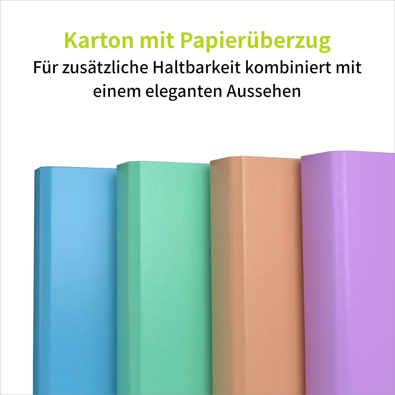 ACROPAQ Aquarell Raccoglitori ad Anelli A4 Set 5 Pezzi 4 cm