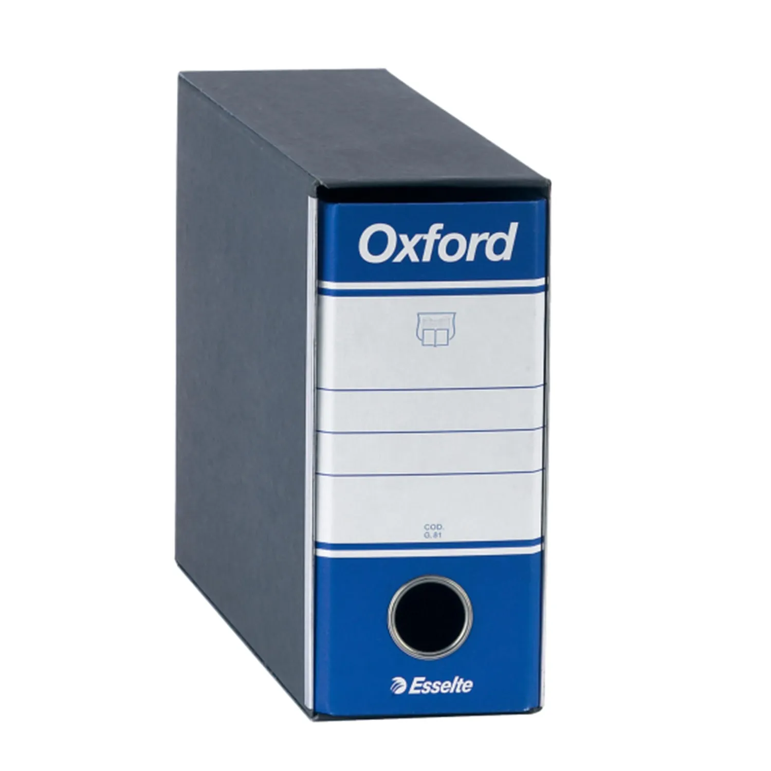 Oxford G81 390781180 registratore memorandum leva verde 8 cm