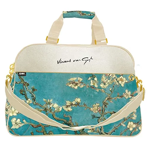 Kaos Classic borsa weekend donna Mandorlo 45x27x22 tessuto