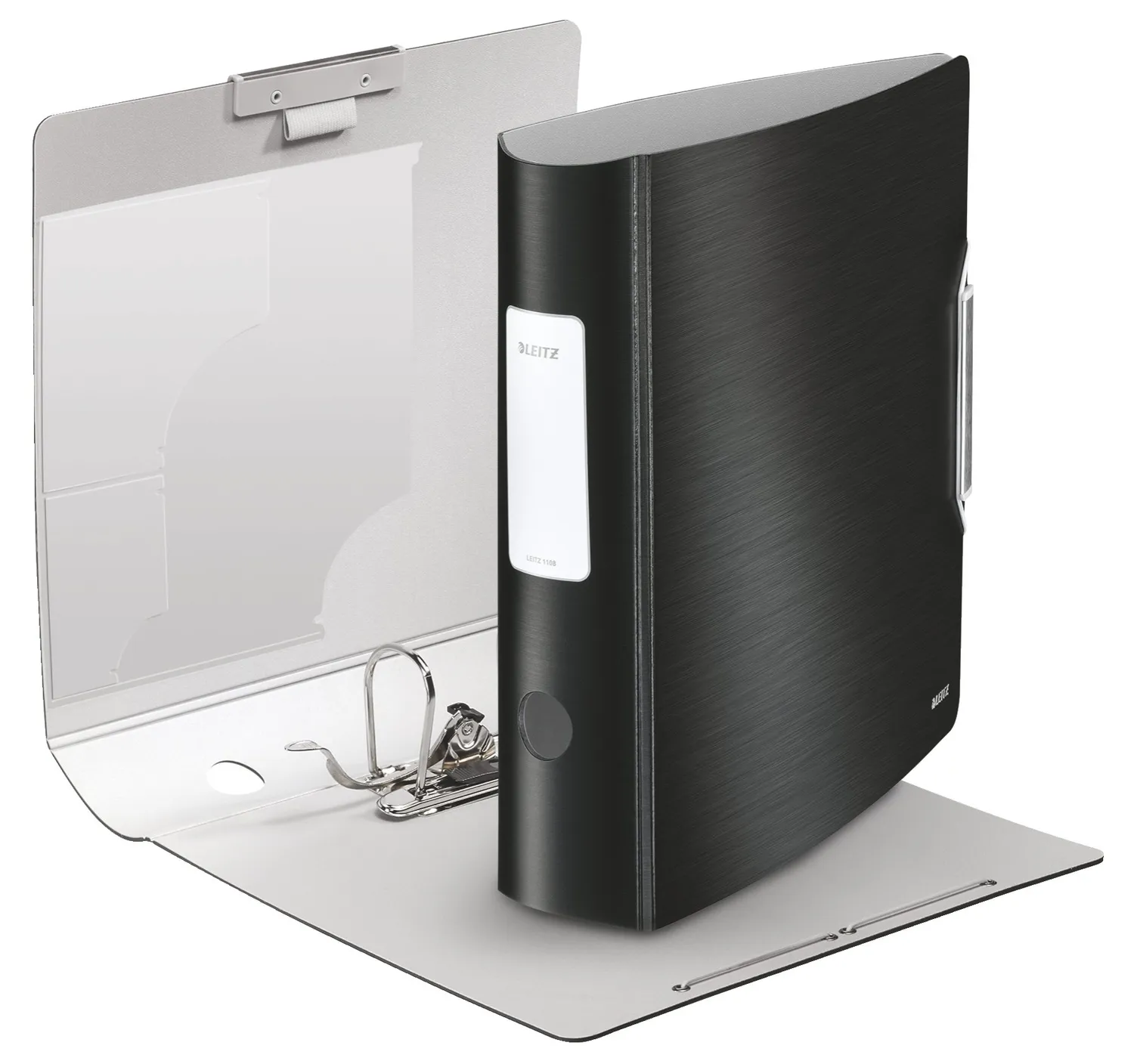 Leitz Active Style registratore 180° nero 8,2 cm 500 fogli