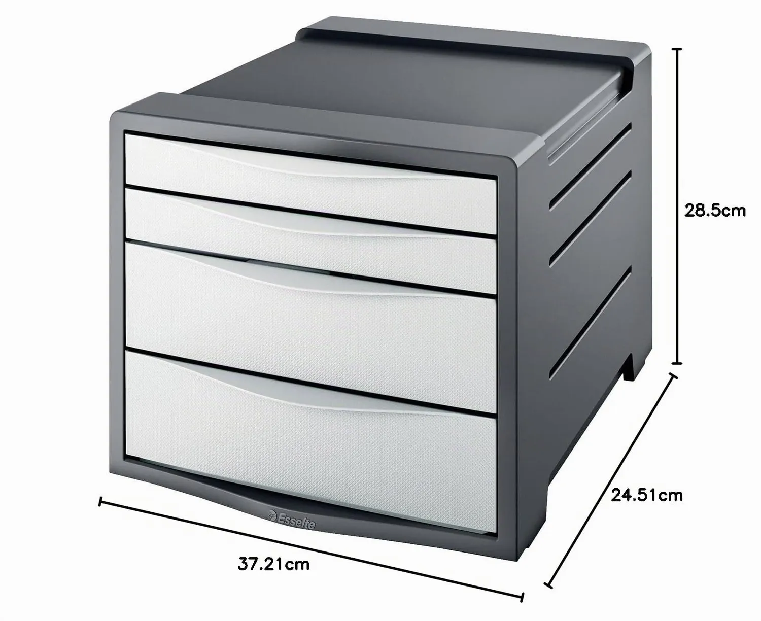 Esselte Vivida 623959 cassettiera 4 cassetti bianco
