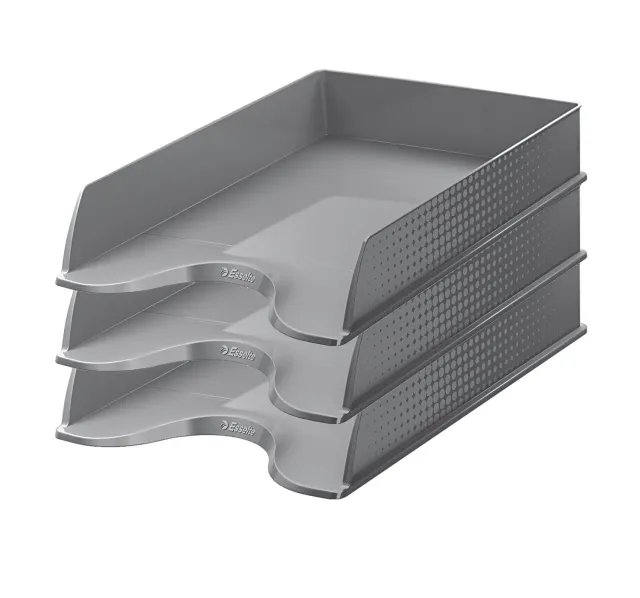 Oxford Esselte Fusion vassoi portalettere grigio x10