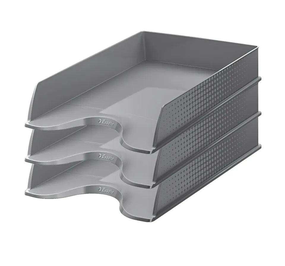 Oxford Esselte Fusion vassoi portalettere grigio x10
