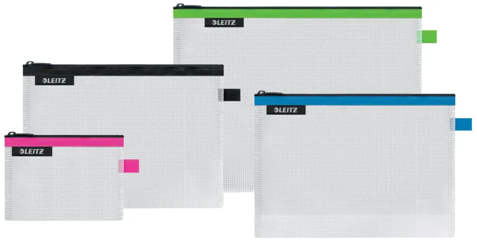 Leitz Ergo WOW 40160099 buste viaggio 4 pezzi colori assortiti