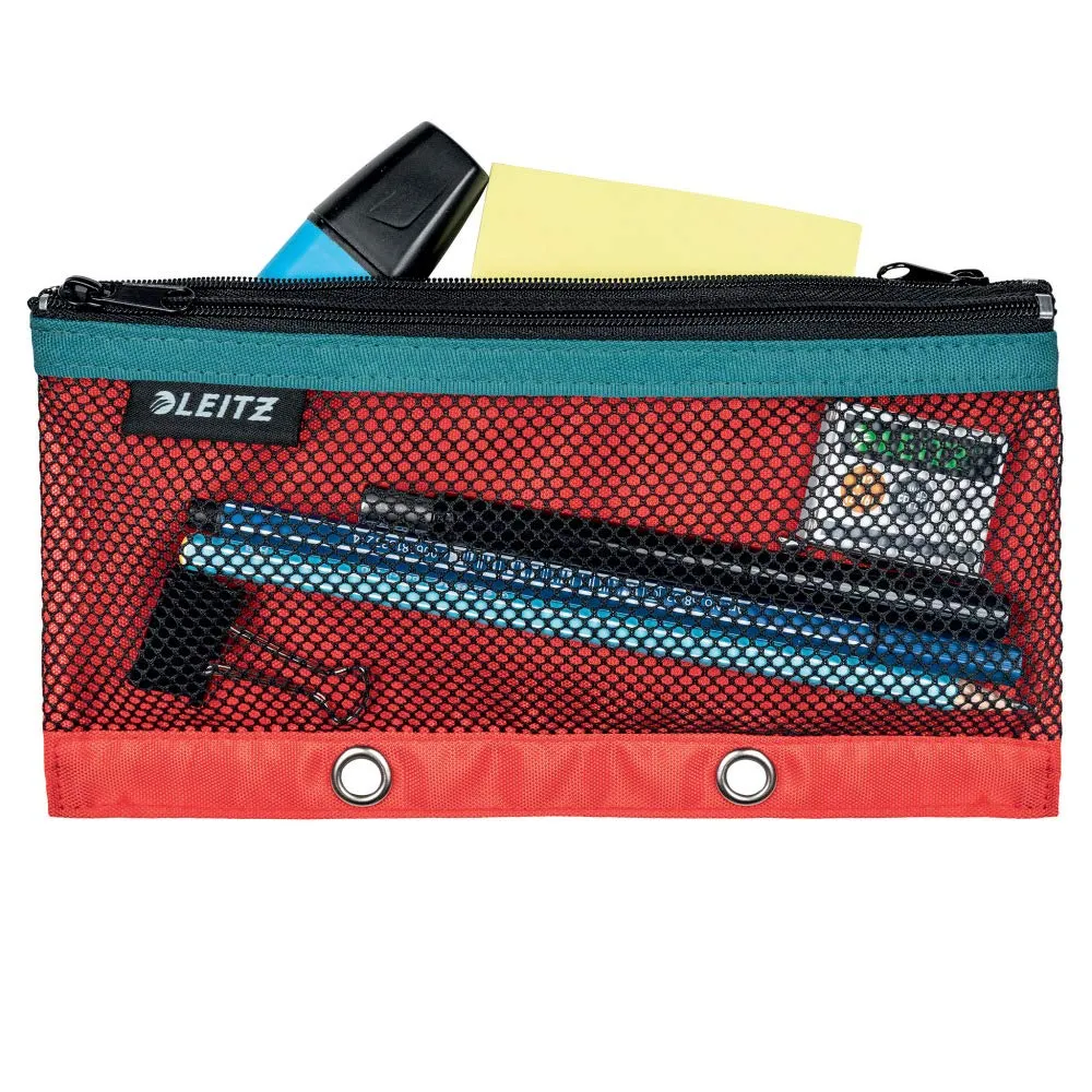 Leitz Ergo WOW Urban Chic astuccio 2 tasche rosso chiaro
