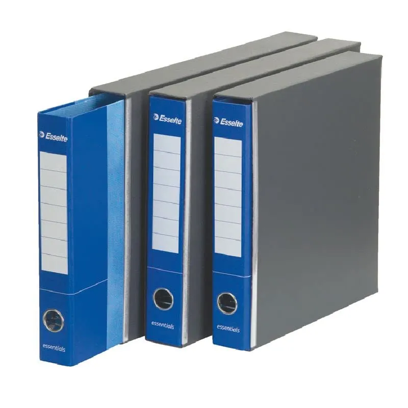 Esselte Essentials raccoglitore a leva blu protocollo 5 cm