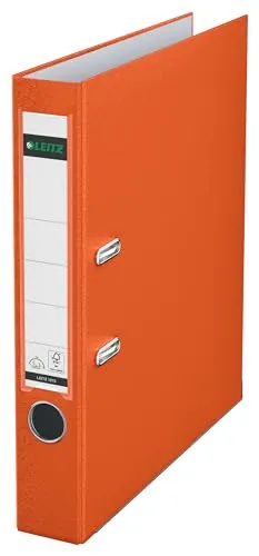 Leitz Eins Zwei 10155045 registratore arancione 52 mm