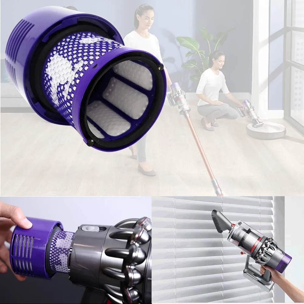ABClife filtro aspirapolvere Dyson V10 SV12 lavabile kit
