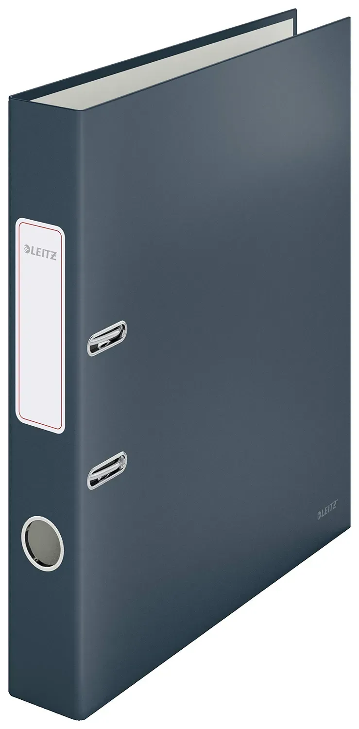 Leitz Cosy 10620089 Raccoglitore a Leva Grigio 350 fogli