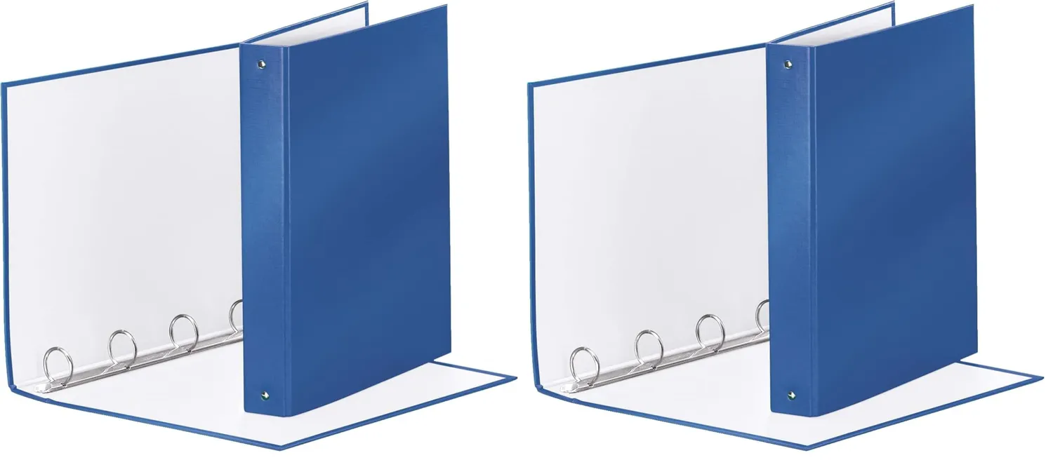 Esselte Meeting 395792910 raccoglitore 4 anelli blu Vivida A4