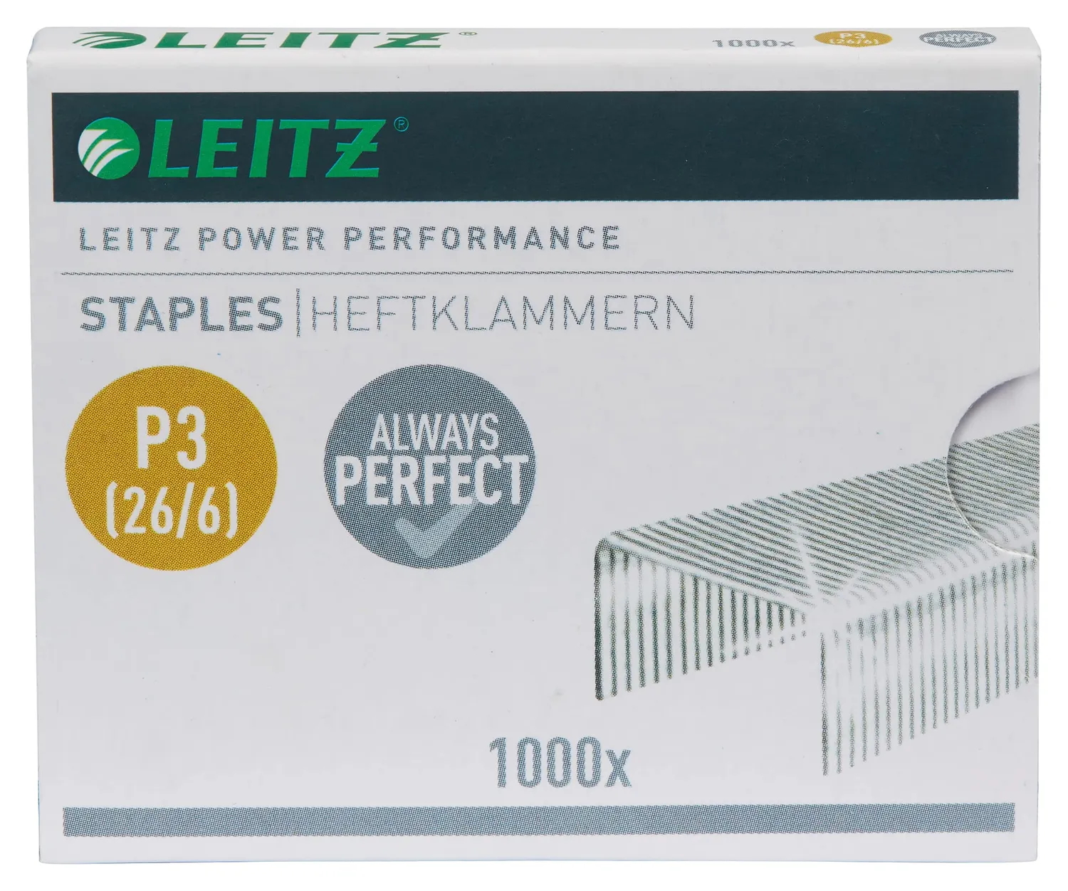 Leitz Eins Zwei P3 26/6 punti 1000 pezzi 30 fogli
