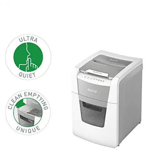 Leitz IQ Autofeed 80112000 distruggidocumenti P4 bianco 100 fogli