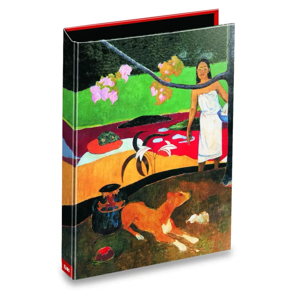 Kaos Gauguin raccoglitore 4 anelli A4 Pastorali Tahitiane 25 mm
