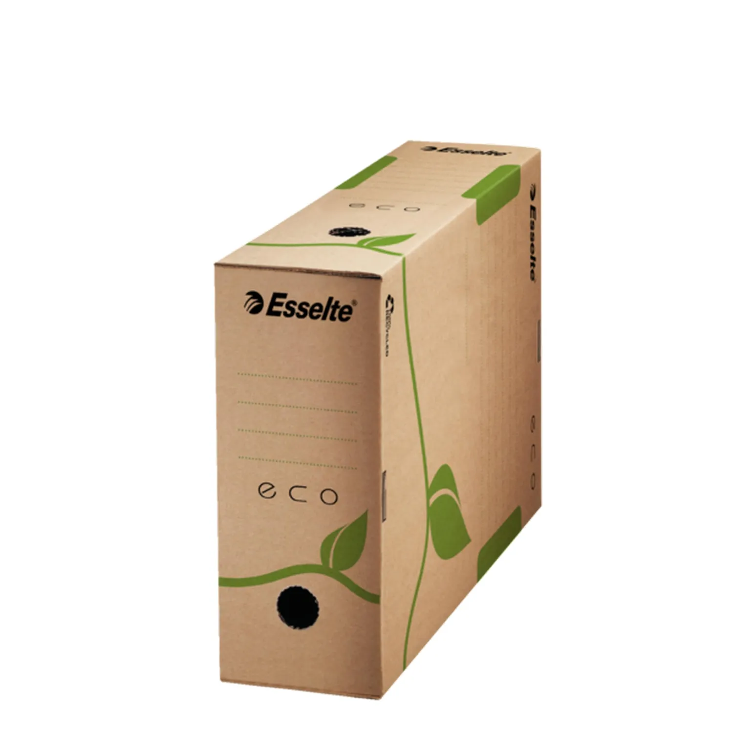 Esselte Ecobox Scatola Archivio A4 Dorso 10cm 25 Pezzi Cartone