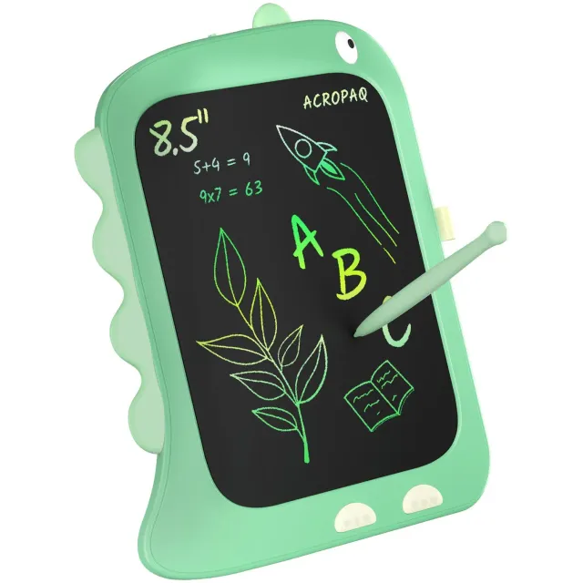 ACROPAQ Tavoletta Disegno Dino LCD 8,5" verde