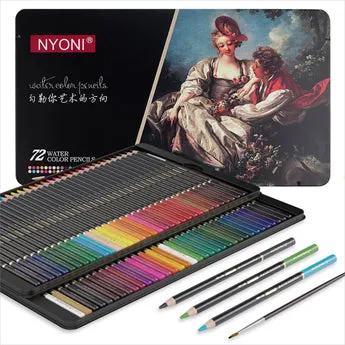 ACROPAQ Matite acquerellabili 72 colori per disegno