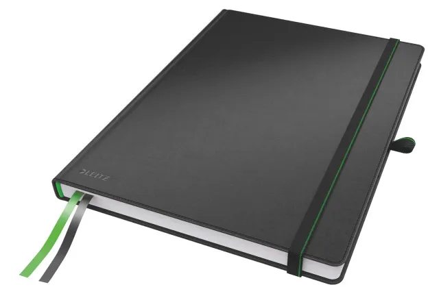 Leitz Complete 44710095 quaderno A4 quadretti nero 160 pagine