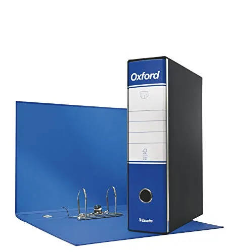 Esselte Oxford Box 6 Registratori A4 + 400 Buste antiriflesso