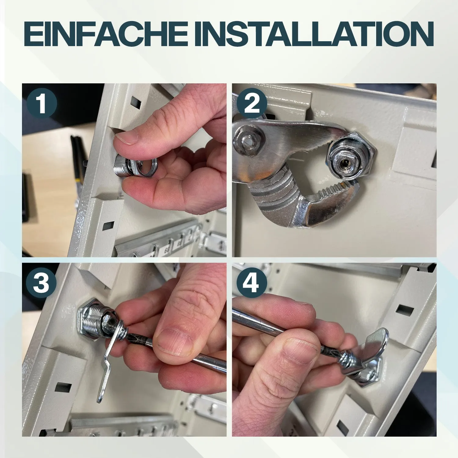ACROPAQ TS42KEYS serratura ricambio cassetta portachiavi con chiavi