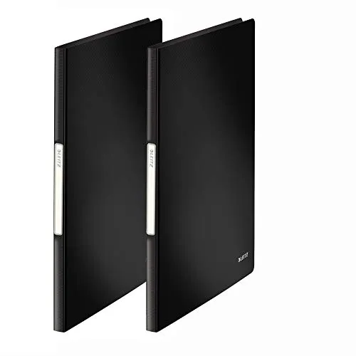 Leitz MyBox Solid Portalistino 40 Buste Nero A4 PP