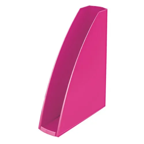 Leitz WOW 52771023 portariviste rosa 6 pezzi stabile