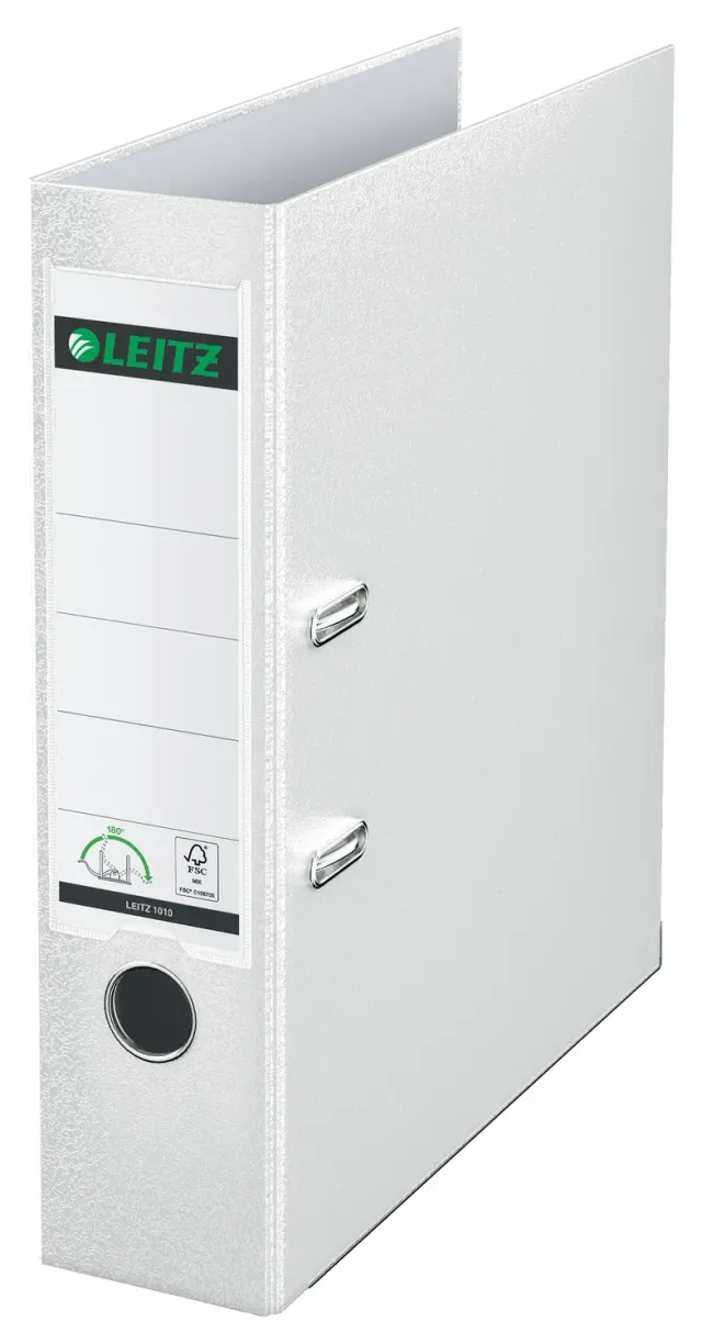 Leitz 180° 10105001 raccoglitore a leva bianco dorso 8,2 cm