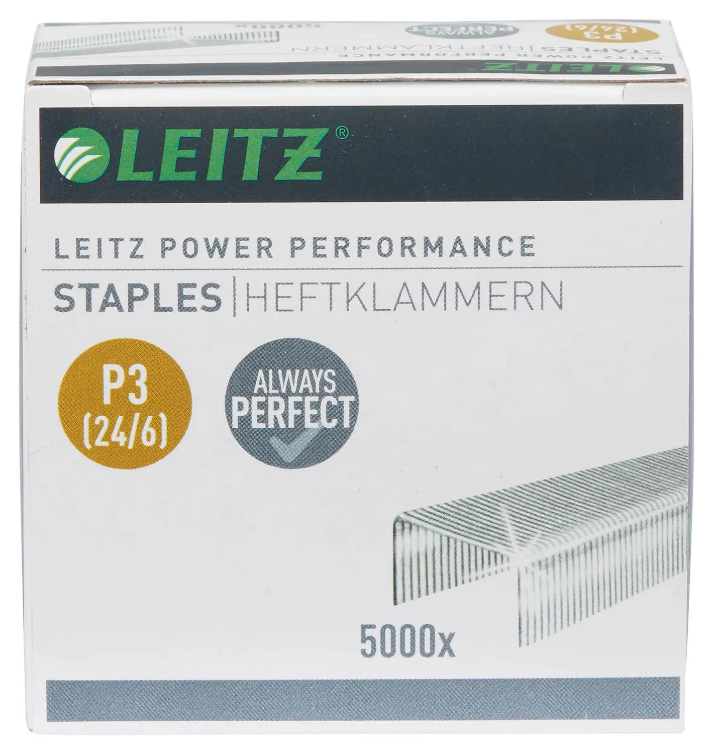 Leitz Ergo WOW Power Performance P3 punti 24/6 5000 pezzi zincati