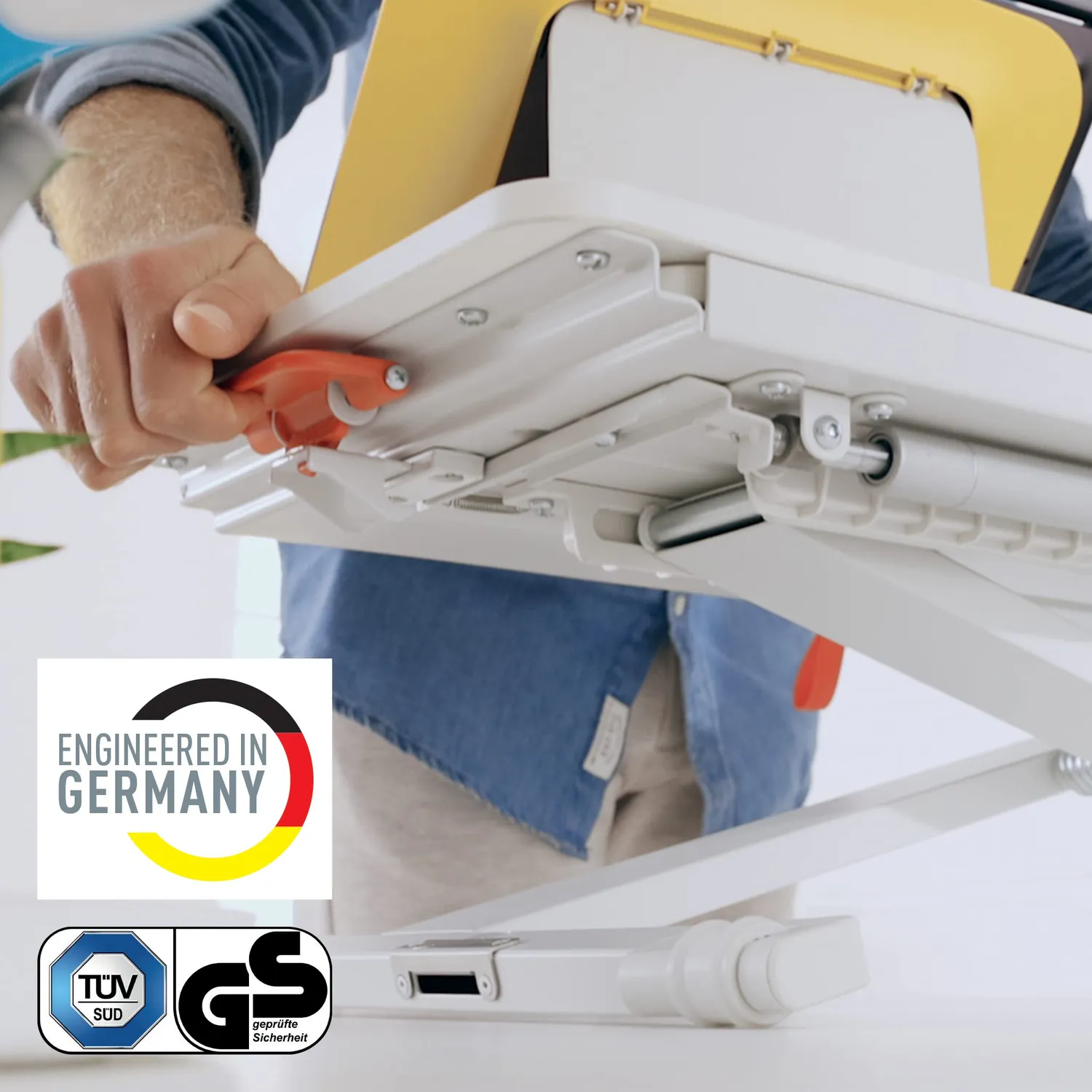 Leitz Ergo WOW Ergo Cosy scrivania regolabile 800x420 bianco 16 kg