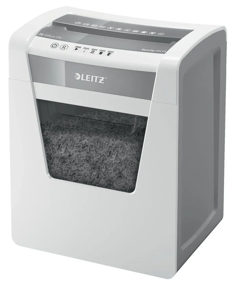 Leitz IQ 80020000 distruggidocumenti P5 microtaglio 23 L
