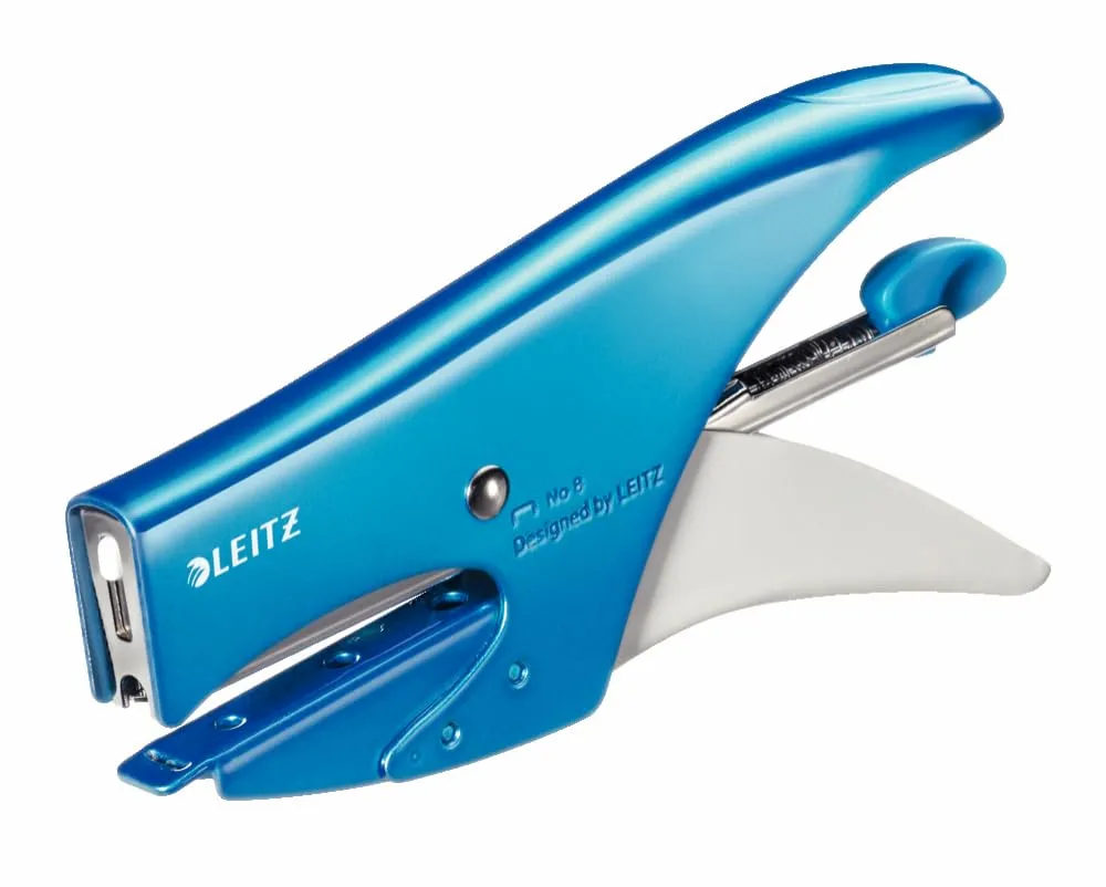 Leitz Ergo WOW 55472051 cucitrice a pinza acquamarina 15 fogli