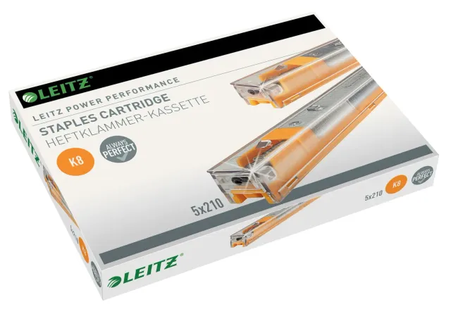 Leitz Ergo WOW Power Performance K8 punti 40 fogli 1050 pz acciaio