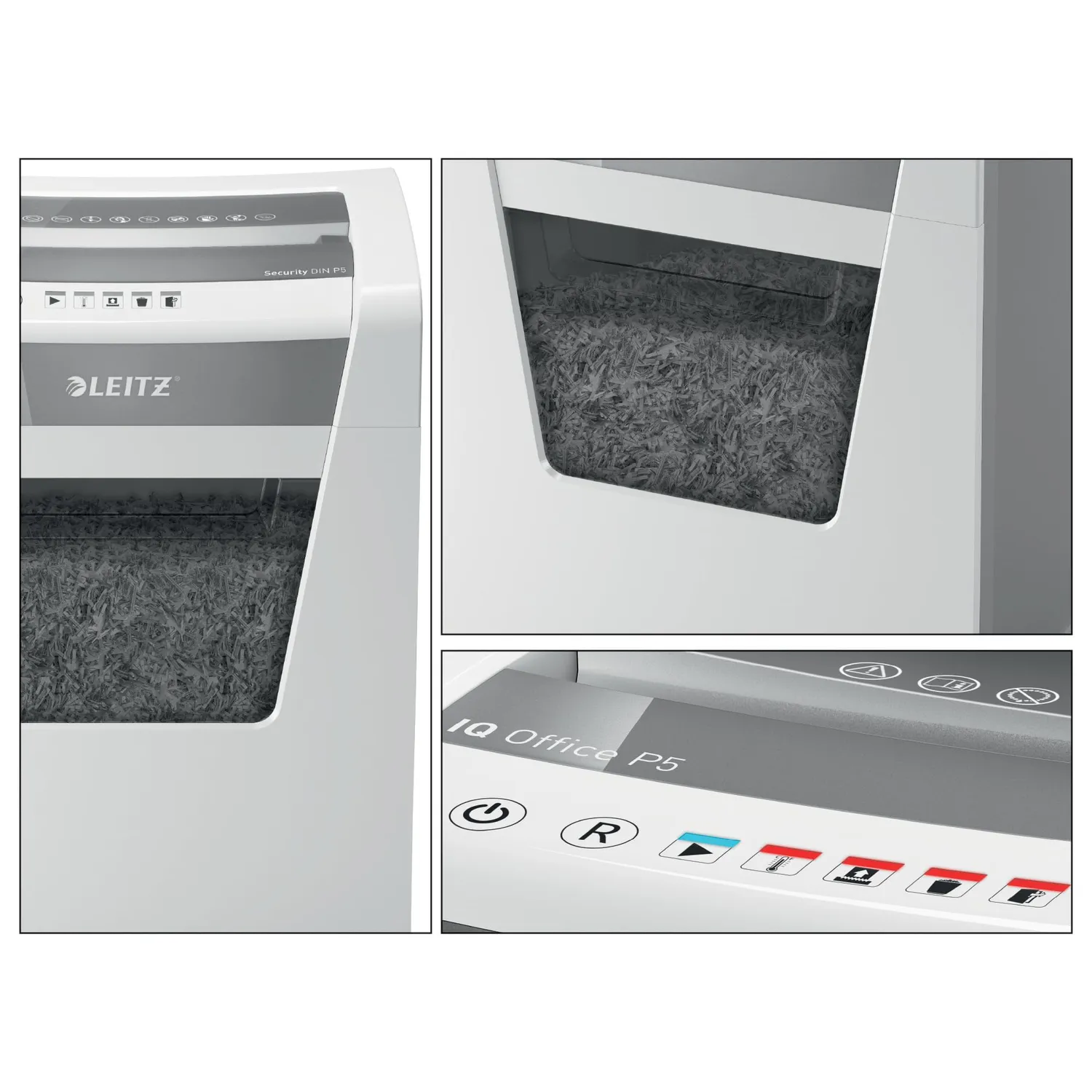 Leitz IQ 80020000 distruggidocumenti P5 microtaglio 23 L