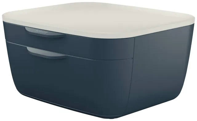 Leitz Cosy 53570089 cassettiera 2 cassetti grigio velluto