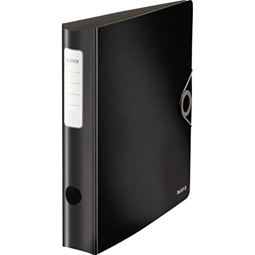 Leitz Active Solid 10481095 Raccoglitore a Leva A4 65 mm Nero 350 fogli