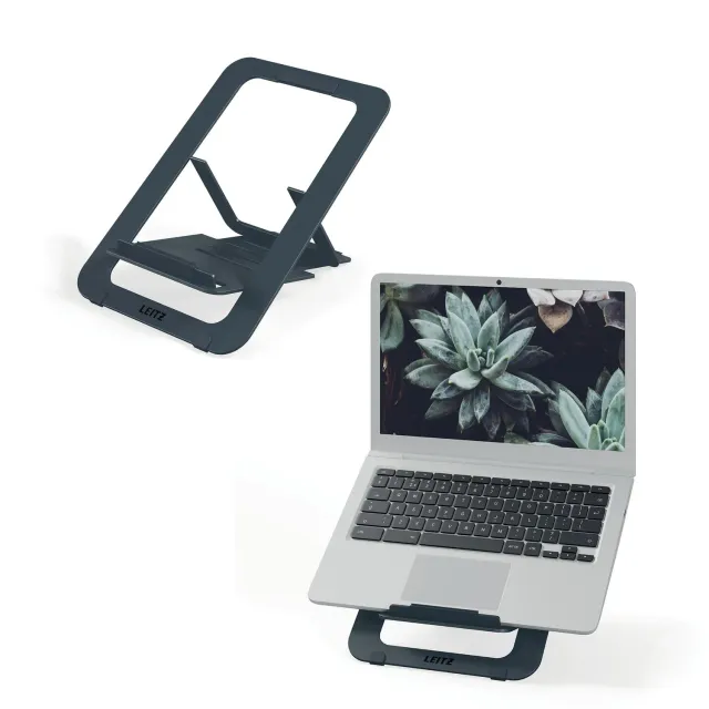 Leitz Ergo SlimLift 63460089 supporto laptop alluminio grigio scuro