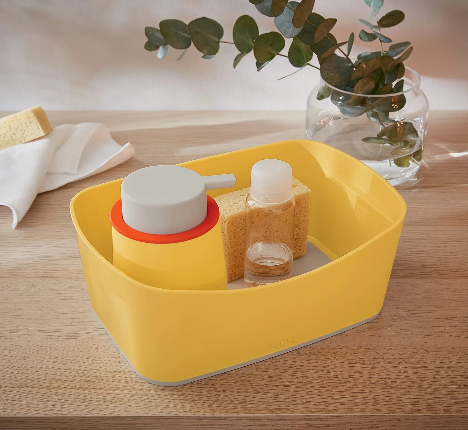 Leitz Cosy 52640019 contenitore organizer S giallo plastica