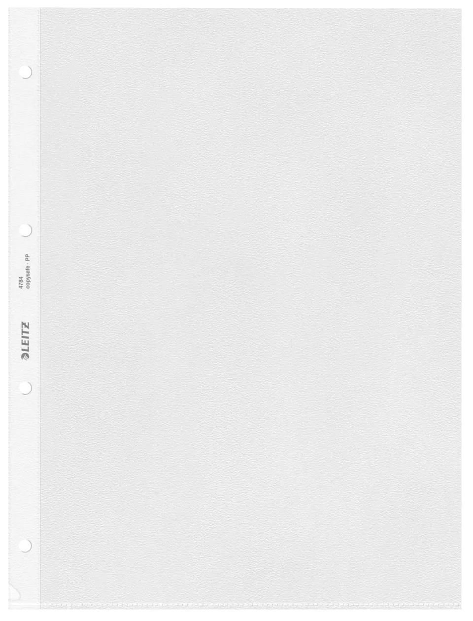 Leitz Cartellina portadocumenti A4 PP trasparente 0,13 mm